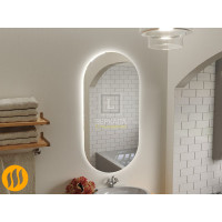 Зеркало в ванну с подогревом и подсветкой Бикардо