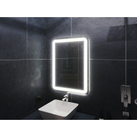 Зеркало с подсветкой для ванной комнаты Вияна 75х100 см